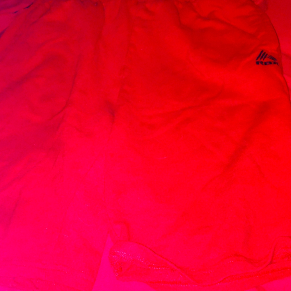 Red shorts